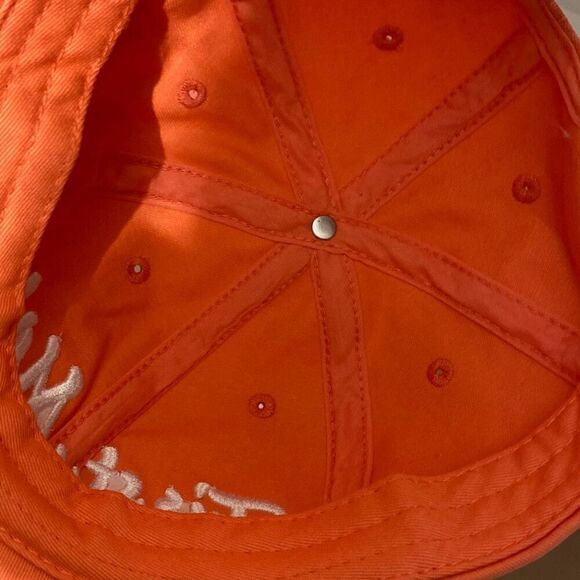 First Mate Boating Fishing Baseball Cap Hat Anchor West Marine Pink Adjustable - Picture 7 of 10